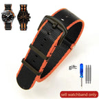 Breathable Soft Nylon Watchband – 20mm & 22mm Strap for Omega, Longines, Seiko, Casio, Mido - STRAPS