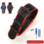 Breathable Soft Nylon Watchband – 20mm & 22mm Strap for Omega, Longines, Seiko, Casio, Mido - STRAPS