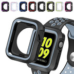 Bumper Protective Case for Apple Watch - Series 8/7/6/SE/5/4 - 38-45mm - Silicone - STRAPS