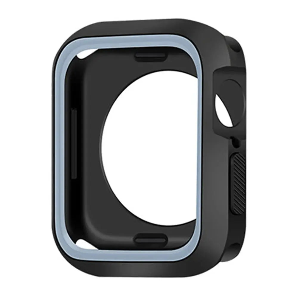 Bumper Protective Case for Apple Watch - Series 8/7/6/SE/5/4 - 38-45mm - Silicone - STRAPS