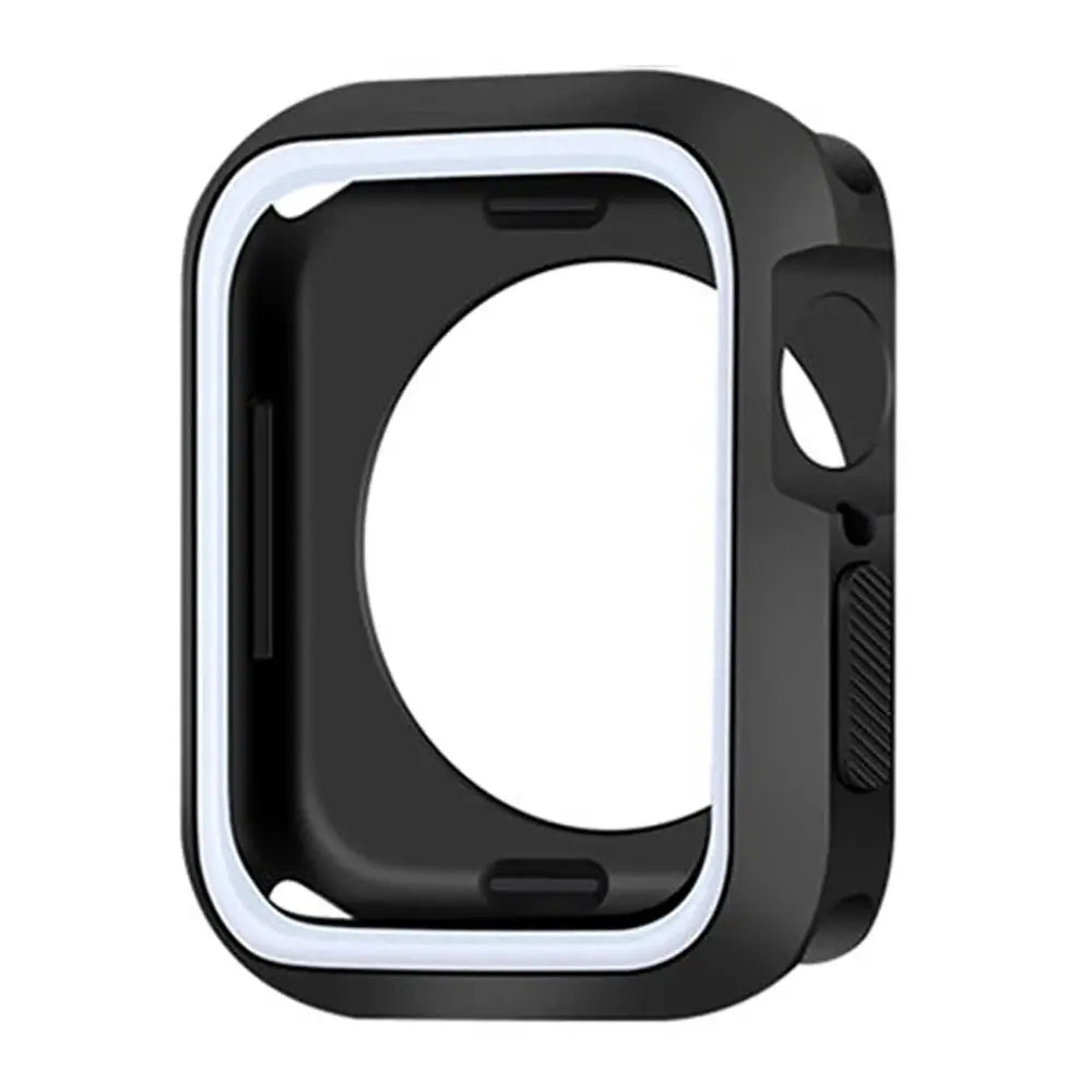Bumper Protective Case for Apple Watch - Series 8/7/6/SE/5/4 - 38-45mm - Silicone - STRAPS