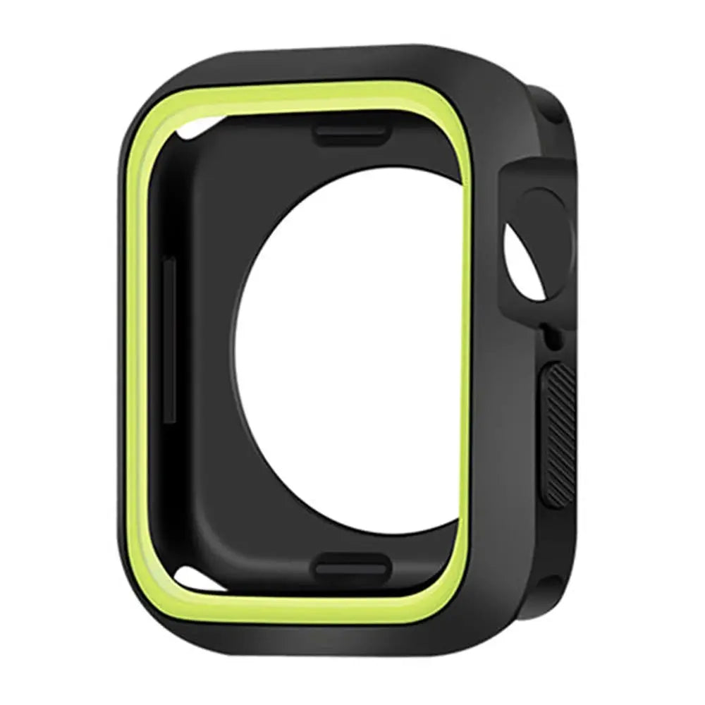 Bumper Protective Case for Apple Watch - Series 8/7/6/SE/5/4 - 38-45mm - Silicone - STRAPS