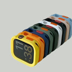 Bumper Soft Silicone Case for Apple Watch 10/9/8/7/6/SE/5 - Anti-Drop Matte Cover - 40-49mm - STRAPS