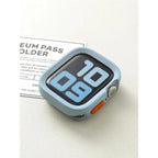 Bumper Soft Silicone Case for Apple Watch 10/9/8/7/6/SE/5 - Anti-Drop Matte Cover - 40-49mm - STRAPS