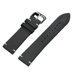 Calfskin Leather Watch Band - 18-24mm - Omega, Seiko, Rolex, Casio - Dark Brown - STRAPS