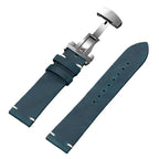 Calfskin Leather Watch Band - 18-24mm - Omega, Seiko, Rolex, Casio - Dark Brown - STRAPS