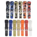 Camo TPU Replacement Strap for Casio G-SHOCK GW-9400 – Durable & Stylish Watchband STRAPS