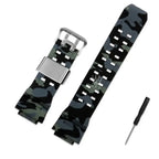Camouflage Rubber TPU Band for Casio G-SHOCK RANGEMAN GW-9400/9300 - STRAPS