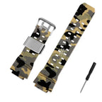 Camouflage Rubber TPU Band for Casio G-SHOCK RANGEMAN GW-9400/9300 - STRAPS