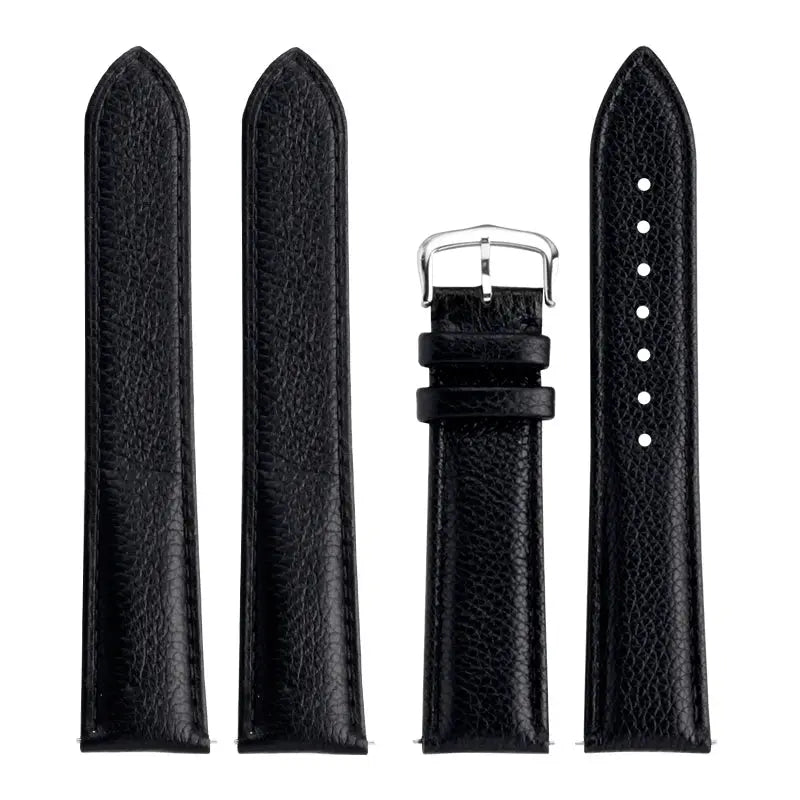 Cartier Tank Must/London/Solo Leather Watch Strap - Quick Release, Folding Buckle - 16-23mm - STRAPS