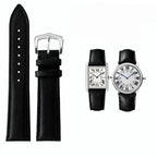 Cartier Tank Must/London/Solo Leather Watch Strap - Quick Release, Folding Buckle - 16-23mm - STRAPS
