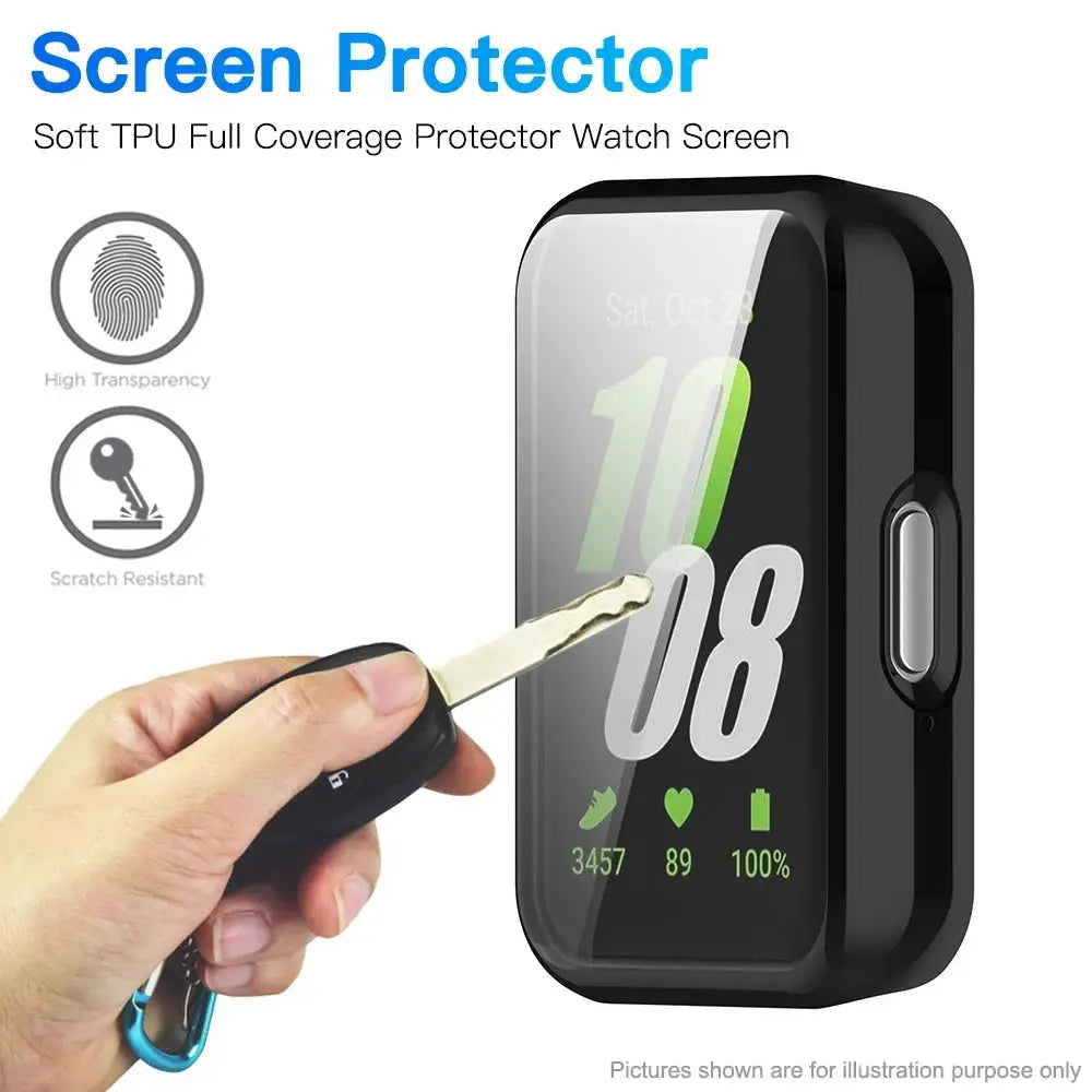 Case + Milanese Strap for Samsung Galaxy Fit 3 – Full Protector Cover & Magnetic Watchband - STRAPS