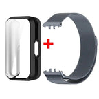 Case + Milanese Strap for Samsung Galaxy Fit 3 – Full Protector Cover & Magnetic Watchband - STRAPS