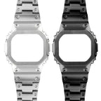 Casio G-Shock DW-H5600 Modified Smallblock Stainless Steel Strap & Bezel Case Bracelet - STRAPS