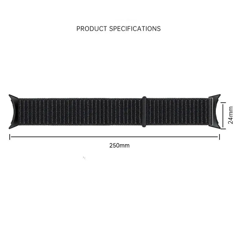Comfortable Velcro Nylon Strap for Google Pixel Watch 3 (45mm) STRAPS