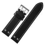 Cowhide Leather Watchband for Hamilton Khaki Aviation Field - 20/22mm - STRAPS
