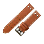 Cowhide Leather Watchband for Hamilton Khaki Aviation Field - 20/22mm - STRAPS