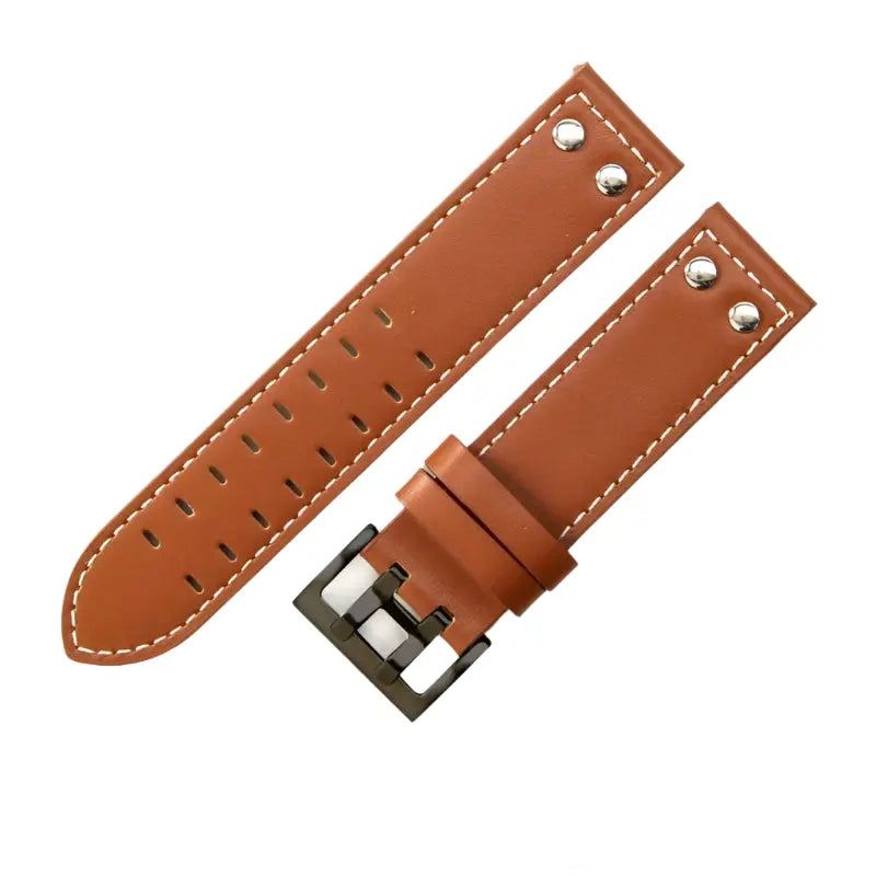 Cowhide Leather Watchband for Hamilton Khaki Aviation Field - 20/22mm - STRAPS