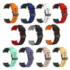 Curved Silicone Strap for Samsung Galaxy Watch 7 6 5 4 Pro Classic 40mm 44mm 43mm 47mm 20mm - STRAPS