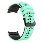 Curved Silicone Strap for Samsung Galaxy Watch 7 6 5 4 Pro Classic 40mm 44mm 43mm 47mm 20mm - STRAPS