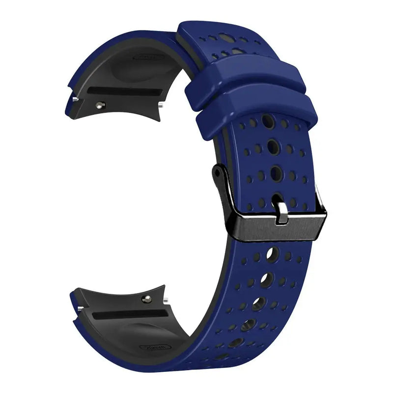 Curved Silicone Strap for Samsung Galaxy Watch 7 6 5 4 Pro Classic 40mm 44mm 43mm 47mm 20mm - STRAPS