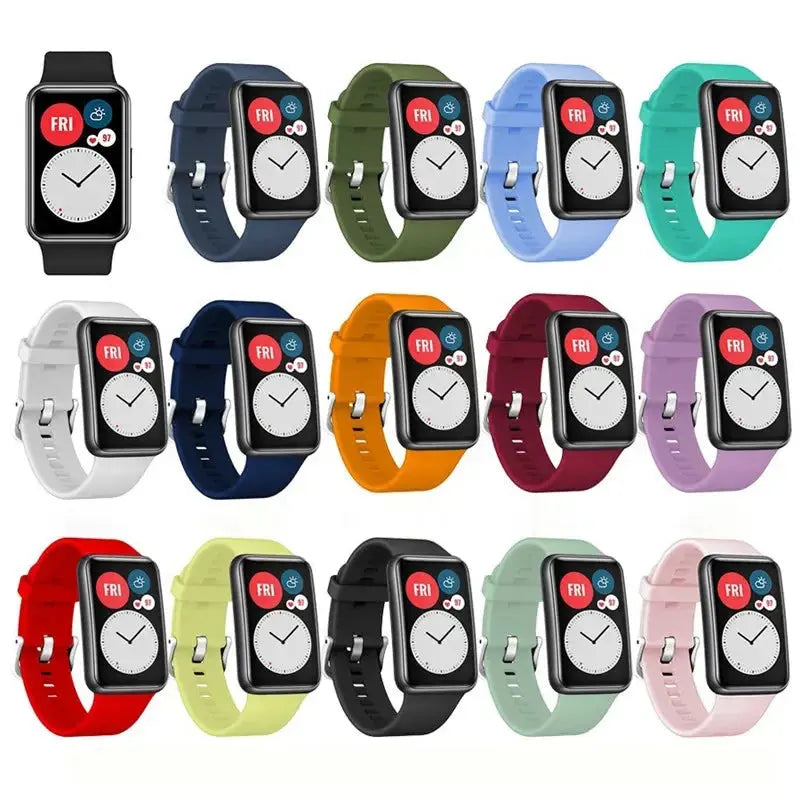 Durable Rubber Strap for Huawei Watch Fit (TIA-B09/TIA-B19) - Sport & Comfort STRAPS