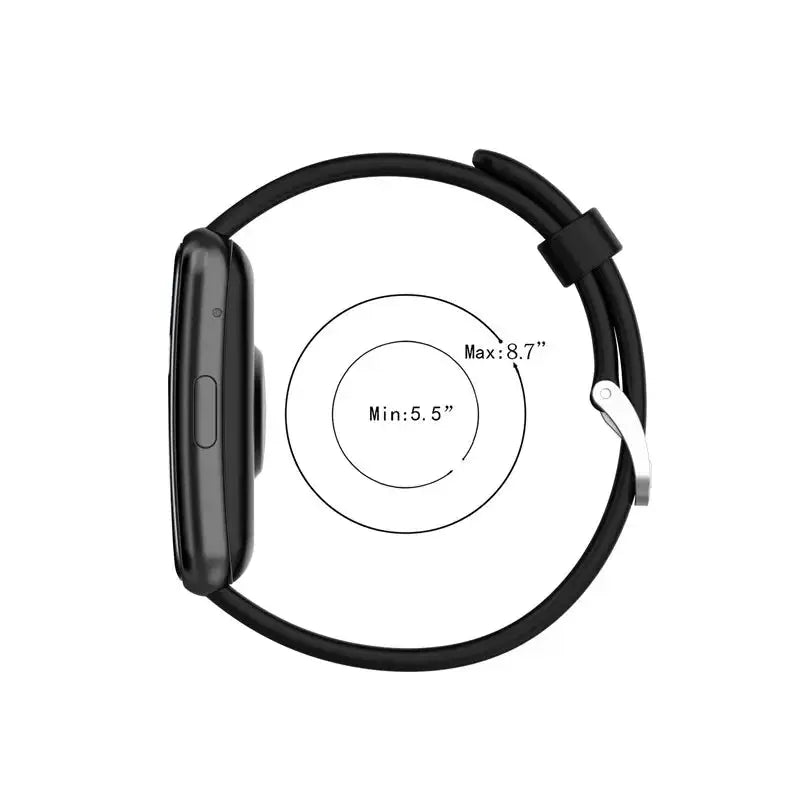 Durable Rubber Strap for Huawei Watch Fit (TIA-B09/TIA-B19) - Sport & Comfort STRAPS