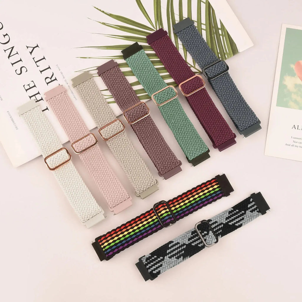 Elastic Braided Loop Band for Fitbit Versa 1/2/Lite/Special Edition STRAPS