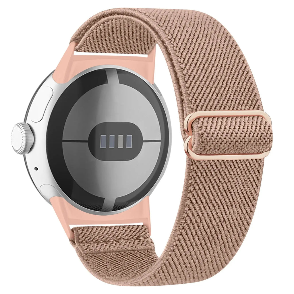 Elastic Nylon Adjustable Strap for Google Pixel Watch – Comfortable and Flexible Wristband STRAPS