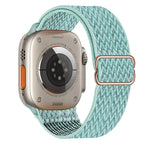 Elastic Nylon Band straps for Apple (38mm, 40mm to 45mm, 49mm)Series 3 to Series 10, Ultra 2, and SE STRAPS