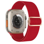 Elastic Nylon Band straps for Apple (38mm, 40mm to 45mm, 49mm)Series 3 to Series 10, Ultra 2, and SE STRAPS