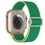 Elastic Nylon Band straps for Apple (38mm, 40mm to 45mm, 49mm)Series 3 to Series 10, Ultra 2, and SE STRAPS