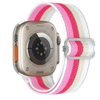 Elastic Nylon Band straps for Apple (38mm, 40mm to 45mm, 49mm)Series 3 to Series 10, Ultra 2, and SE STRAPS