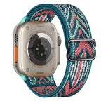 Elastic Nylon Band straps for Apple (38mm, 40mm to 45mm, 49mm)Series 3 to Series 10, Ultra 2, and SE STRAPS