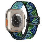 Elastic Nylon Band straps for Apple (38mm, 40mm to 45mm, 49mm)Series 3 to Series 10, Ultra 2, and SE STRAPS