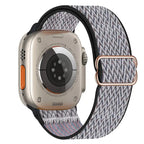 Elastic Nylon Band straps for Apple (38mm, 40mm to 45mm, 49mm)Series 3 to Series 10, Ultra 2, and SE STRAPS