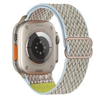 Elastic Nylon Band straps for Apple (38mm, 40mm to 45mm, 49mm)Series 3 to Series 10, Ultra 2, and SE STRAPS