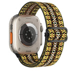 Elastic Nylon Band straps for Apple (38mm, 40mm to 45mm, 49mm)Series 3 to Series 10, Ultra 2, and SE STRAPS