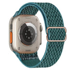 Elastic Nylon Band straps for Apple (38mm, 40mm to 45mm, 49mm)Series 3 to Series 10, Ultra 2, and SE STRAPS