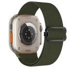 Elastic Nylon Band straps for Apple (38mm, 40mm to 45mm, 49mm)Series 3 to Series 10, Ultra 2, and SE STRAPS