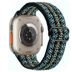 Elastic Nylon Band straps for Apple (38mm, 40mm to 45mm, 49mm)Series 3 to Series 10, Ultra 2, and SE STRAPS