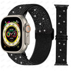 Elastic Nylon Band straps for Apple (38mm, 40mm to 45mm, 49mm)Series 3 to Series 10, Ultra 2, and SE STRAPS