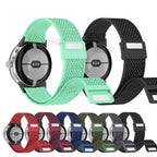 Elastic Nylon Loop Strap for Google Pixel Watch 2/3 – 41mm Wristband Replacement Band STRAPS