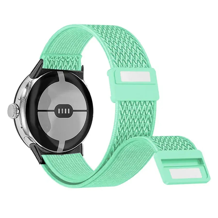 Elastic Nylon Loop Strap for Google Pixel Watch 2/3 – 41mm Wristband Replacement Band STRAPS