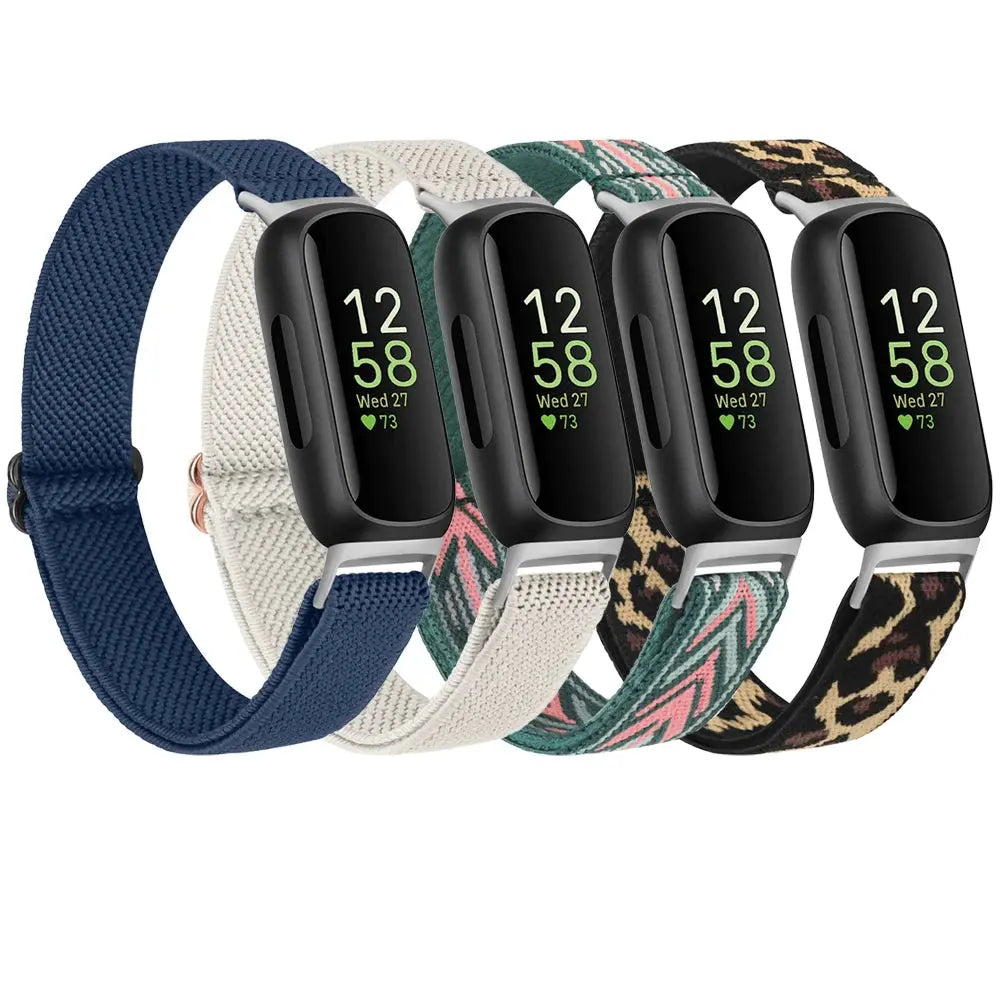 Elastic Nylon Strap for Fitbit Inspire 3/2 and Ace 3/2 - Adjustable Replacement Band STRAPS