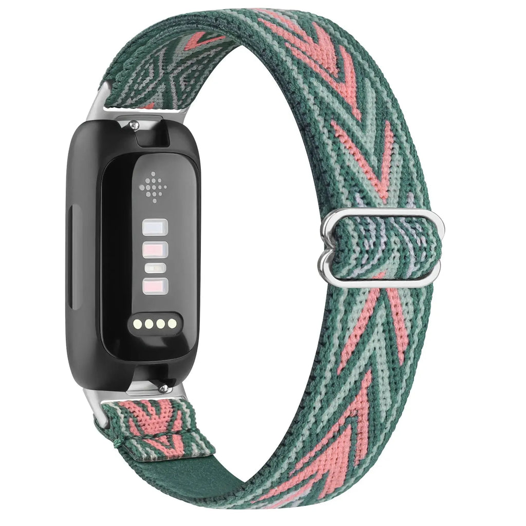 Elastic Nylon Strap for Fitbit Inspire 3/2 and Ace 3/2 - Adjustable Replacement Band STRAPS