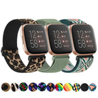 Elastic Nylon Watch Strap for Fitbit Versa/Sense Series - Adjustable Wristband - STRAPS
