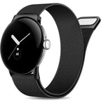 Elegant Stainless Steel Milanese Loop for Google Pixel Watch 3 (45mm) with Magnetic Clasp STRAPS