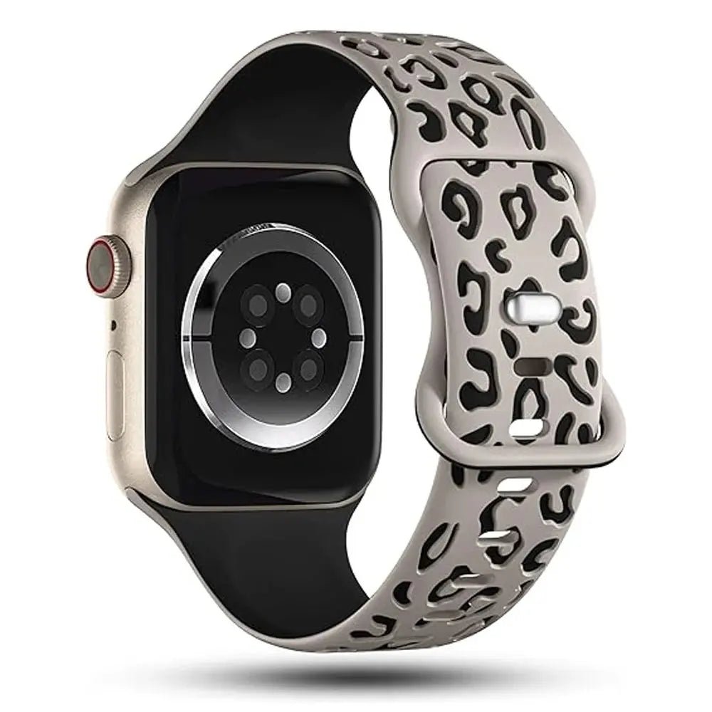 Engraved Silicone Sport Band for Apple Watch Series 10, 9, 8, 7, SE, 6, 5, 4, 3, 2, 1, Ultra & Ultra 2 STRAPS