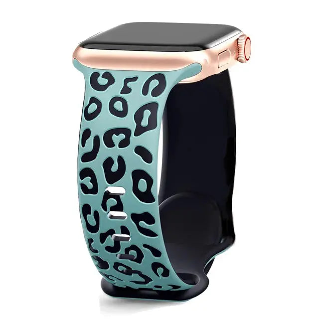 Engraved Silicone Sport Band for Apple Watch Series 10, 9, 8, 7, SE, 6, 5, 4, 3, 2, 1, Ultra & Ultra 2 STRAPS